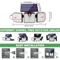 thumbnail image 5 of Rotatable Spotlights Outdoor, Super-Bright 230Led Wireless Motion Sensor Lights, Professional Waterproof Energy Saving Wall Mount Solar Lamp For Garage Garden Entrance Driveway (1, 5 of 5