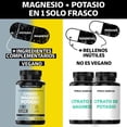 thumbnail image 4 of Citrato De Magnesio + Citrato Potasio | Platano En Polvo, Curcuma (curcumina) Y Arroz | Magnesio Complex Vegano | Citrate Magnesium + Potassium Citrate -  Vitaminas Mujer / Hombre - 180 Cápsulas Beyond Vitamins 1 Citrato de Magnesio + Potasio - Suplemento Alimenticio Vitaminas en Cápsulas, 4 of 6