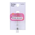 thumbnail image 5 of Solutions 'Hello I'm Trying My Best' Retractable Badge Reel, 5 of 5