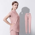 thumbnail image 1 of Bata quirúrgica de alta gama, ropa de lavado para quirófano dental, ropa elástica para cepillos de manos para mujeres, conjunto de ropa de trabajo bucal para médicos y enfermeras, 1 of 6