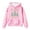 z01-Pink, variant on CAIXIA Girls Clothes Size 10 12,Kids Horse Print Long Sleeve Hoodies,8-9 Years,Grey