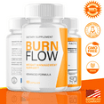 thumbnail image 3 of Burn Flow Advanced Formula Pills Supporting Energy and Healthy Lifestyle BurnFlow 180 Capsules, 3 of 8
