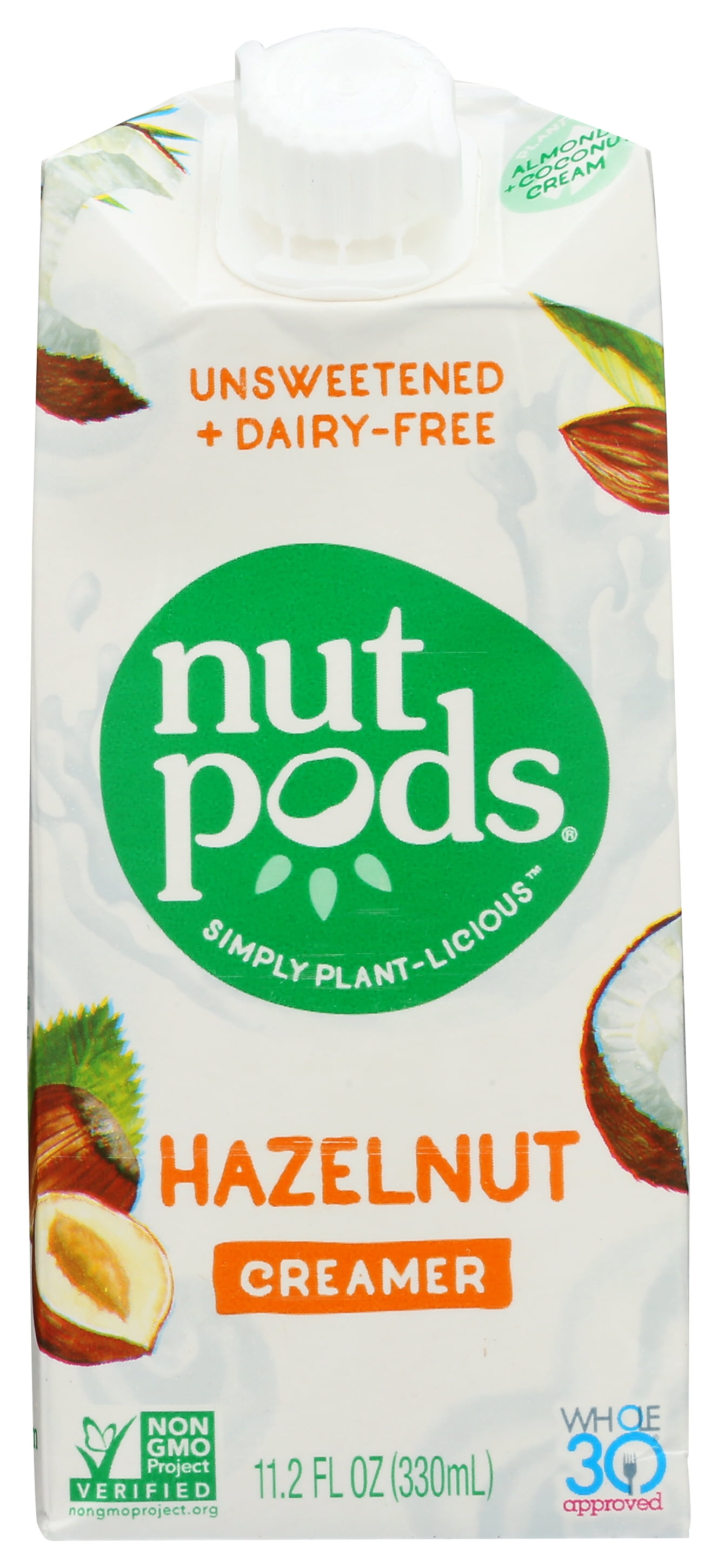 Buy nutpods Unsweetened Hazelnut Liquid Coffee Creamer, 11.2 fl oz