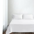 thumbnail image 6 of SWETRACE 1Pack White Single Fitted Sheet for Comfortable Sleep Home Use, 6 of 8
