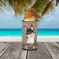 thumbnail image 3 of Fox Terrier on Faux Burlap with Pine Cones Ultra Hugger for slim cans, 3 of 6
