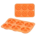 thumbnail image 1 of Donut Pan6‑Grid Silicone Donut Mold Donut Maker Bakeware Exceptional Reliability, 1 of 5