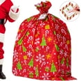 thumbnail image 6 of Joyfy Christmas Jumbo Big Gift Bags Heavy Duty 44”x 36” with Gift Tags for Large Gifts, Christmas Season, Gift Giving, Holiday Presents or Decorations, 6 of 8