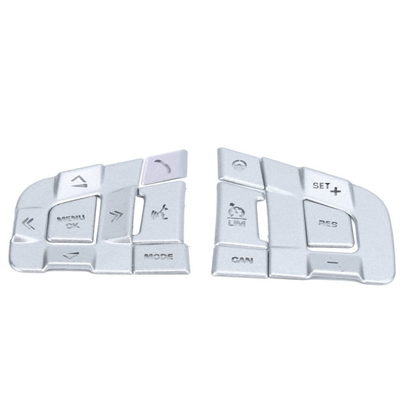 Pegatinas para control del volante, 10 unidades/juego, botón del volante, pegatinas para interruptor del volante, cubierta de control del volante, funcionalidad de alta precisión