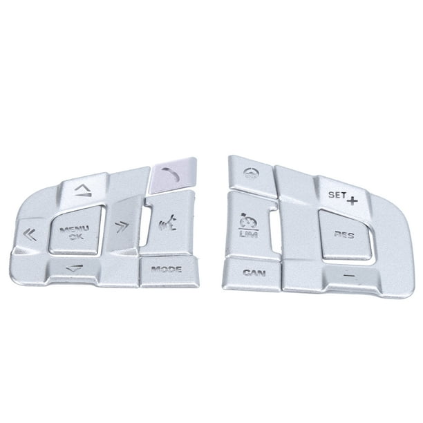 Pegatinas para control del volante, 10 unidades/juego, botón del volante, pegatinas para interruptor del volante, cubierta de control del volante, funcionalidad de alta precisión