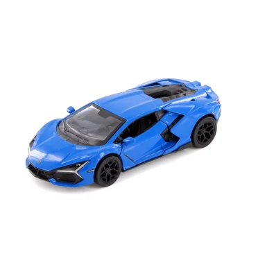 5" Kinsmart Lamborghini Revuelto 1:38 Diecast Model Car Toy Blue