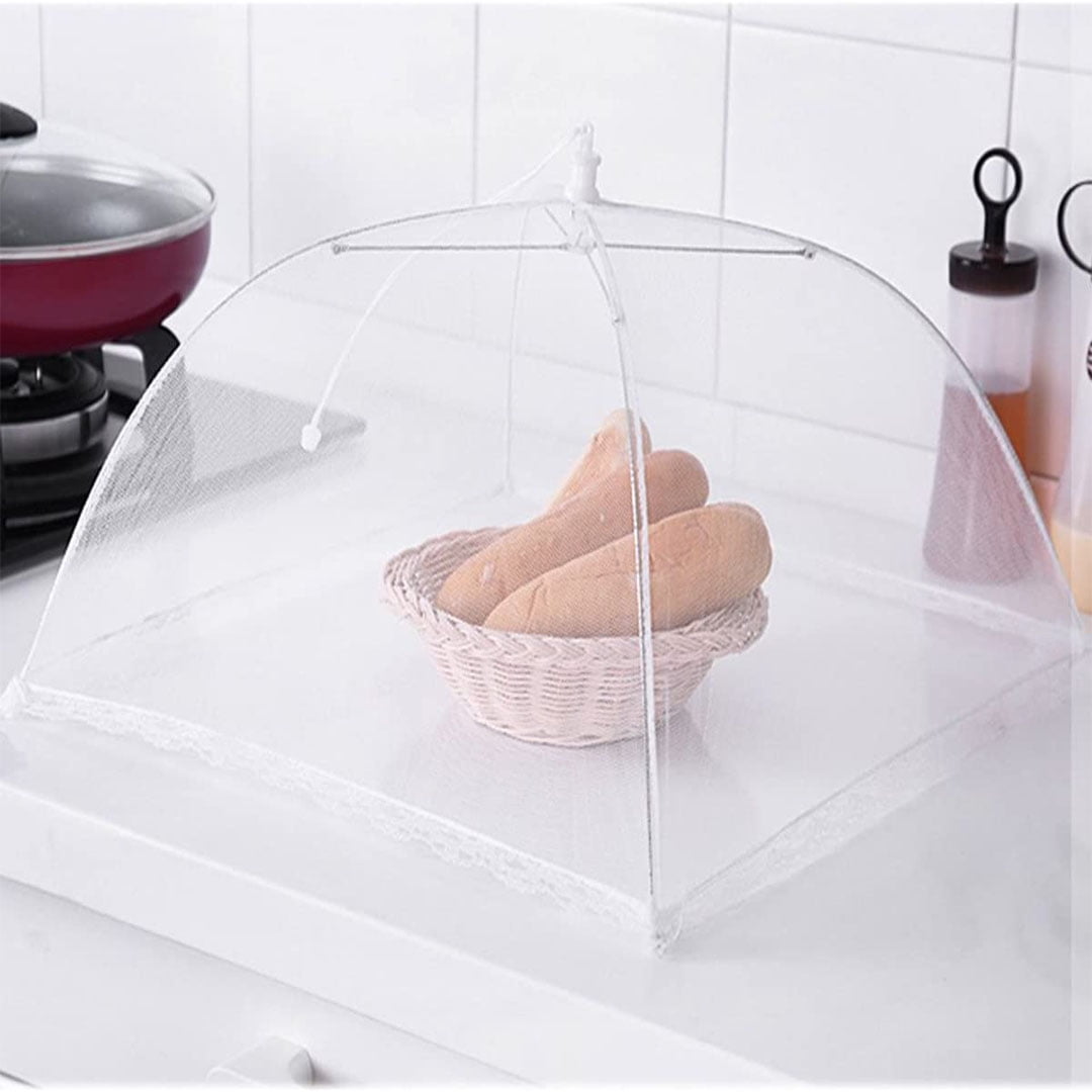 6 Pack Mesh Food Covers Outdoor Pop Up Food Tents for Picnics Grill Party Outside Food Umbrella Reusable and Collapsible Walmart