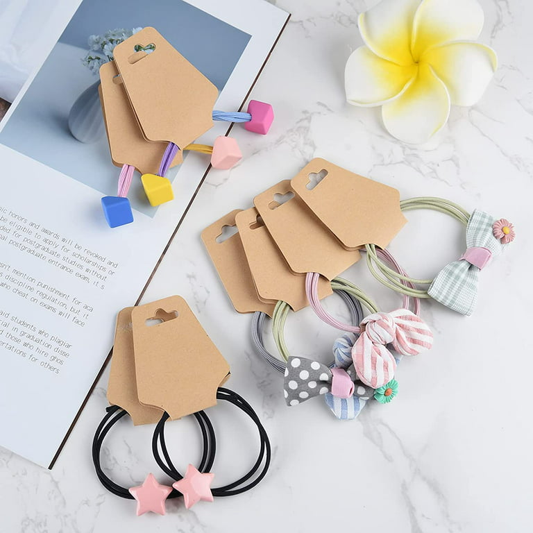 Wholesale Fold Over Flower Print Cardboard Paper Jewelry Display Cards for  Necklace & Bracelet Storage 