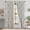*Blackout Alice Grey, variant on Floral Curtains Lined Linen Blend Curtain for Living Room 84 Inch Length Grey Flower Farmhouse Curtains French Country Gray Patterned Curtain Drapes Back Tab Rod Pocket 2 Panels