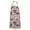 Pioneer Flower Floral-3, variant on Pioneer Flower Floral Print Pattern Apron for Women and Men, Cotton Linen Waterproof with Pockets, Adjustable, 33x27 Inch for Kitchen, Gardening, BBQ, Salon