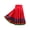 Red 55cm, variant on Women's Flamenco Dance Skirt Spanish Swing Skirts Mexican Flamenco Folk Ballroom Dancewear Red 87cm 5XL