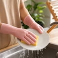 thumbnail image 4 of Silicone Gloves for Dry Hands,1 Pairs Silicone Moisturizing Gloves,Spa Gel Hydrating Gloves Women,Anti Slip Aloe Lotion Gloves for Repairing Dry Hand,Calluses,Cracked Heels & Softening Rough Skin, 4 of 6