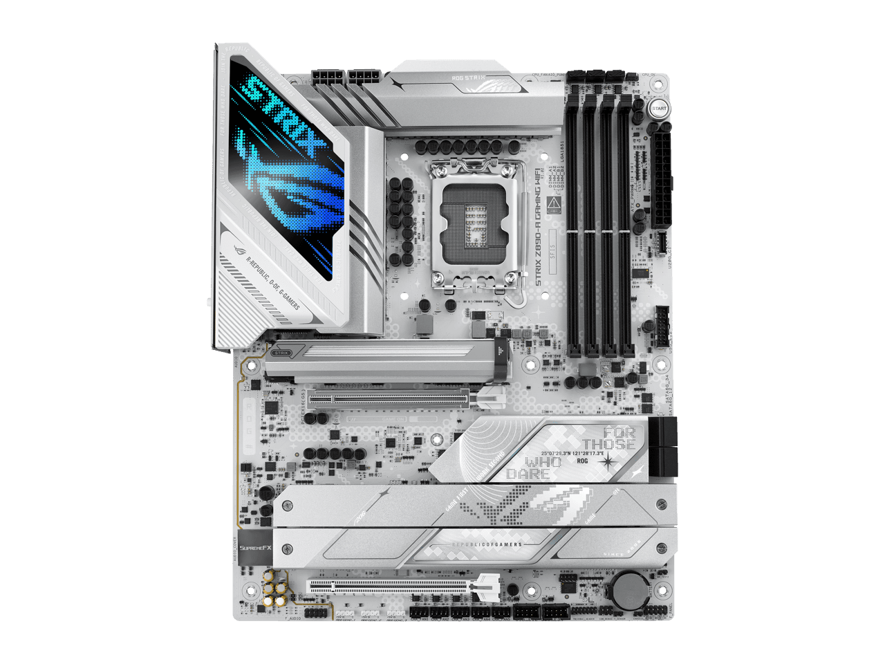 Asus ROG Strix Z890-A GAMING WIFI LGA-1851 DDR5 ATX Gaming Desktop Motherboard