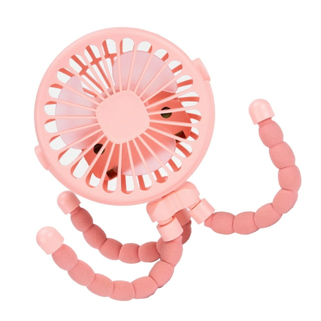 Portable Baby Fan, USB Charging, Quiet Operation, Lightweight, Wide Application, Compact Design for Baby Strollers, Keeping Your Baby Cool