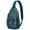 Blue-green-2, variant on Tribal Patterns Sling Bag Spacious Crossbody Bag for Outdoor Adventures Artistic & Versatile
