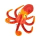 thumbnail image 3 of KAKOWELY Pulpo de peluche de juguete, simulación de animal marino, juguete de peluche para niños, pulpo de juguete, 3 of 5