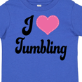 thumbnail image 4 of Inktastic I Love Tumbling Girls Toddler T-Shirt, 4 of 5