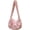 Pink, variant on Fuzzy Dumpling Bag Knit Hobo Bags for Women Trendy Crescent Bag Shoulder Bag Tote Bag Handbag Clutch for Travel Gym Daily