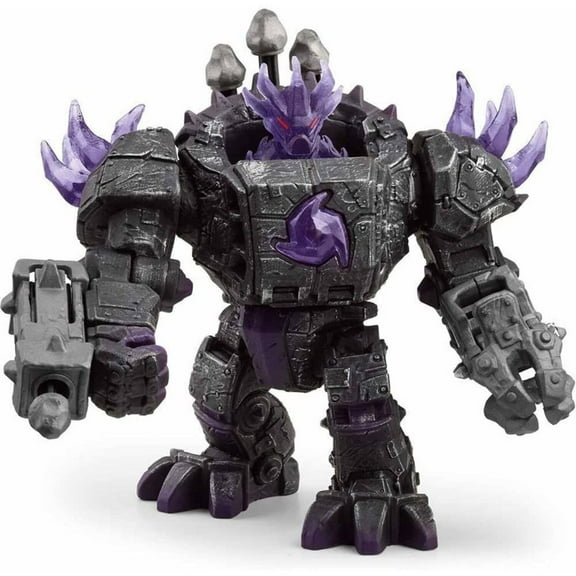 Schleich - Eldrador Creatures: Shadow Master Robot Toy Action Figure Playset with Moveable Parts, 20 Pcs