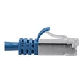 thumbnail image 2 of Monoprice - Patch cable - RJ-45 (M) to RJ-45 (M) - 1 ft - SFTP - CAT 7 - blue, 2 of 6