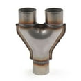 thumbnail image 6 of 2.5" 63mm Single to 2.5'' 63mm Dual Exhaust Reversible Y Pipe Adapter Connector, 6 of 6