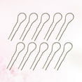 thumbnail image 3 of EeaseMX Pinzas para el cabello onduladas en forma de U de 10 piezas en forma de U Bobby Pin Hair Stick para mujeres y niñas (Bronce antiguo), 3 of 7