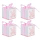 thumbnail image 2 of EeaseMX 50 cajas de regalo para dulces de cochecito, bautizos, baby showers, fiestas, bombones, regalos (rosa), 2 of 7