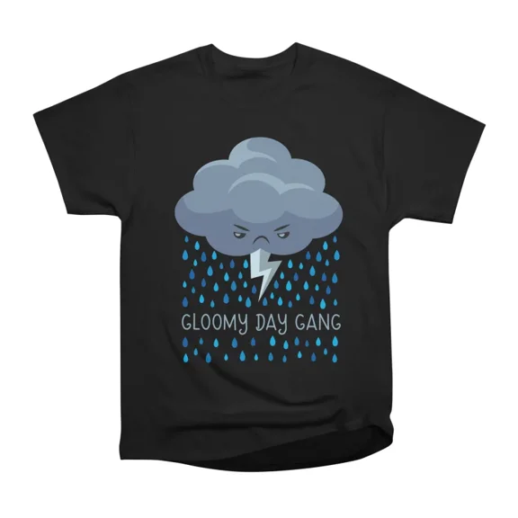 Gloomy Day Gang T-Shirt Tee Gift For Him Merch For Her Apparel For Friend