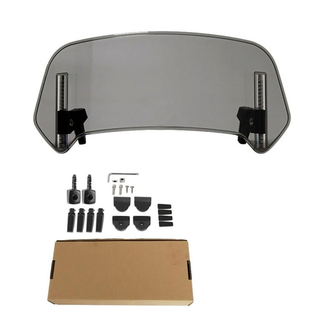 tredstone Spoiler Enjoy Smooth And Comfortable Ride Sturdy And Durable Windscreen Air B gray 1Set