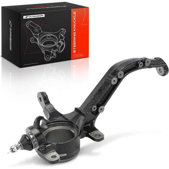 A-Premium Front Left Suspension Steering Knuckle with Ball Joint Compatible with Honda Accord 1998 1999 2000 2001 2002 2.3L, Coupe/Sedan, Driver Side