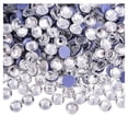 thumbnail image 1 of 1440 piezas de pedrería plana para uñas artísticas, pedrería plana de cristal para manualidades, ropa, decoración DIY, cristal Ss10, 2,7-2,9 mm, 1 of 8