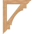 thumbnail image 3 of Ekena Millwork 5 1/2"W x 40"D x 48"H Merced Traditional Smooth Bracket, Western Red Cedar, 3 of 4