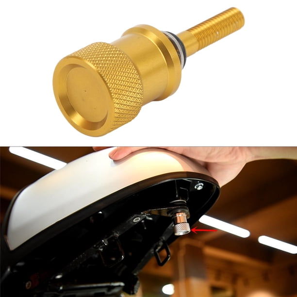 Asiento Trasero De La Motocicleta aleación De Aluminio Seguridad Alta Resistencia Tornillo Liberación Rápida R Nueve T Táctil Personalizada Estabilidad Resistente