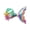 Multicolor, variant on Girls' Sparkly Glitter Sequin Mermaid Tail with Starry Shell Hair Clip - Summer Crystal®