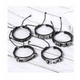thumbnail image 3 of Brazalete Pulsera Xtellar Para Hombre Mujer 5 Piezas Ajustable Cuero 2, 3 of 4