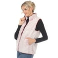 thumbnail image 2 of White Mark Women's Sherpa Outerwear Vest, 2 of 6