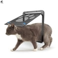 thumbnail image 5 of PULLIMORE Dog Screen Door with Magnetic Flap Automatic Lockable Pet Door Screen Sliding Door for Small Dogs Cats (Inside Size 8 x 10.2 inch), 5 of 9