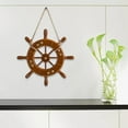 thumbnail image 1 of Decoración Barco Rueda Barco Timón Ornamento Náutico Suministros de decoración para de cumpleaños 23cm Soledad Timón de barco colgante, 1 of 8