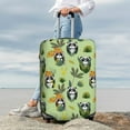 thumbnail image 7 of Pofeuu Cute Panda Bear In Greenery Forest Print Luggage Suitcase Cover Protector Luggage Washable Covers Aesthetic for 18/24/28/32 inch Luggage（No luggage included）-X-Large, 7 of 7