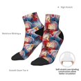 thumbnail image 6 of Pofeuu Hawaiian Style Print 30cm Socks, Adult Running Hiking Socks for Youth and Adult, 6 of 7
