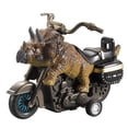 thumbnail image 3 of Dinosaur Motorcycle Toy Plastic 2PCS Inertia Friction Motorcycle Toy Motorbike, 3 of 10