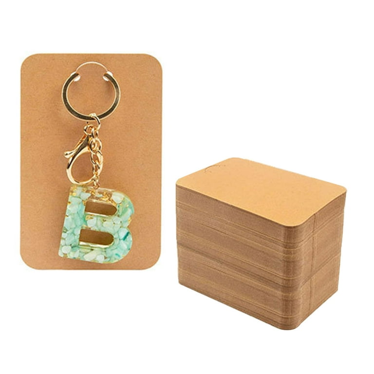 Keychain Display Card Packaging  Keychain Packaging Card Tag