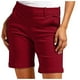thumbnail image 1 of Pantalones cortos de cintura alta para mujer - Cintura elástica - Elásticos, informales, con bolsillos - Conjuntos elegantes para el trabajo, 1 of 8