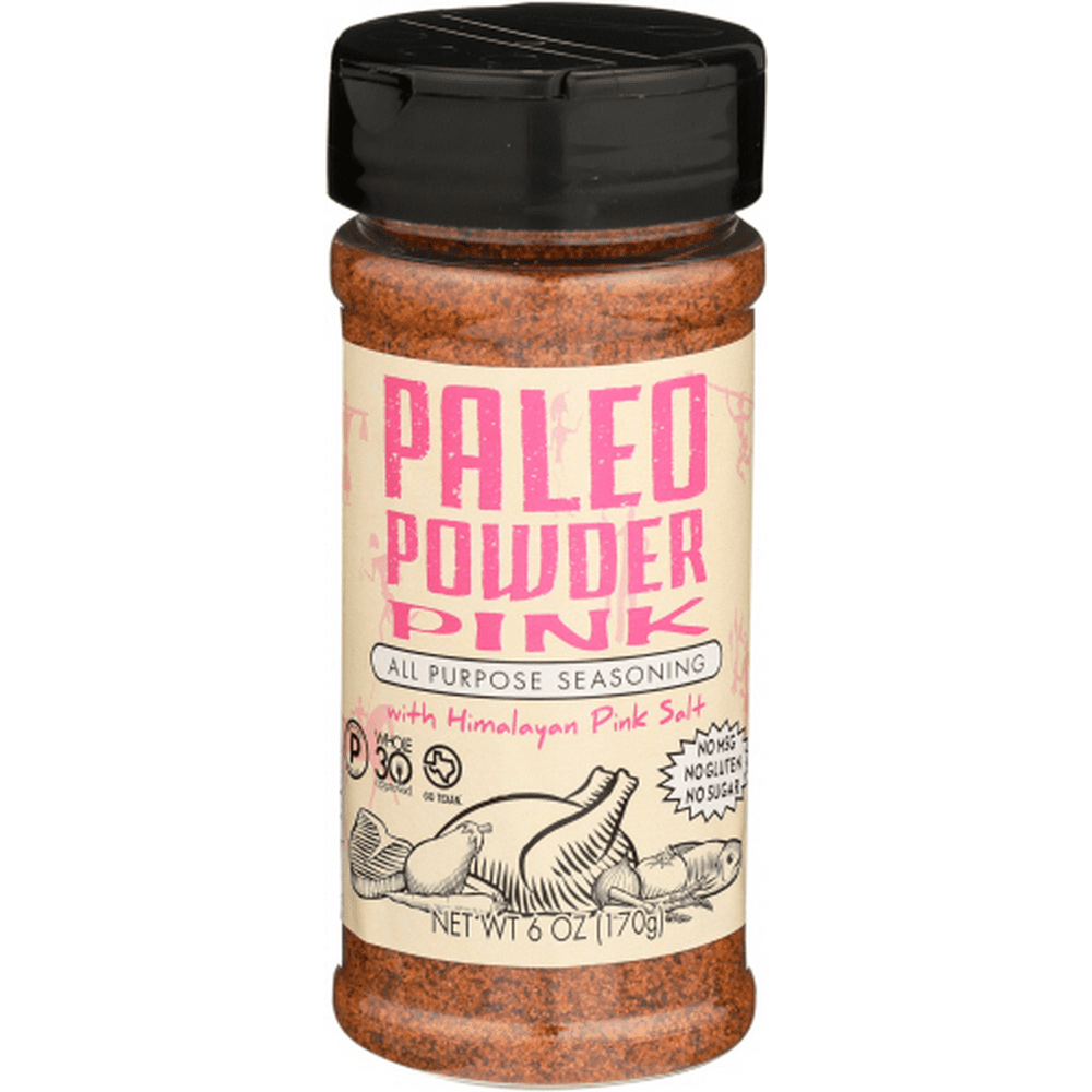 Paleo Powder AP Mixed Seasoning Himalayan Pink Salt, 6 oz. Bottle