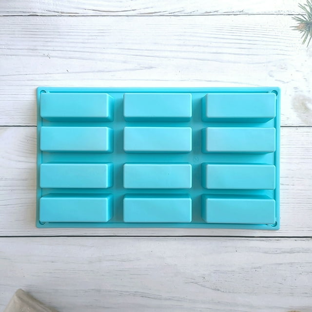 12-link Chocolate Small Rectangular Molds Cake Baking Molds