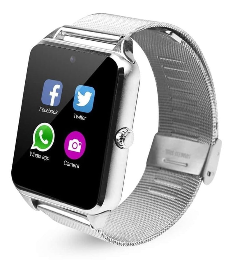 Reloj Inteligente Smart Watch Z60 Conectividad Bluetooth SIM SD Camara Celular OEM Comprasclic Z60 Walmart en linea